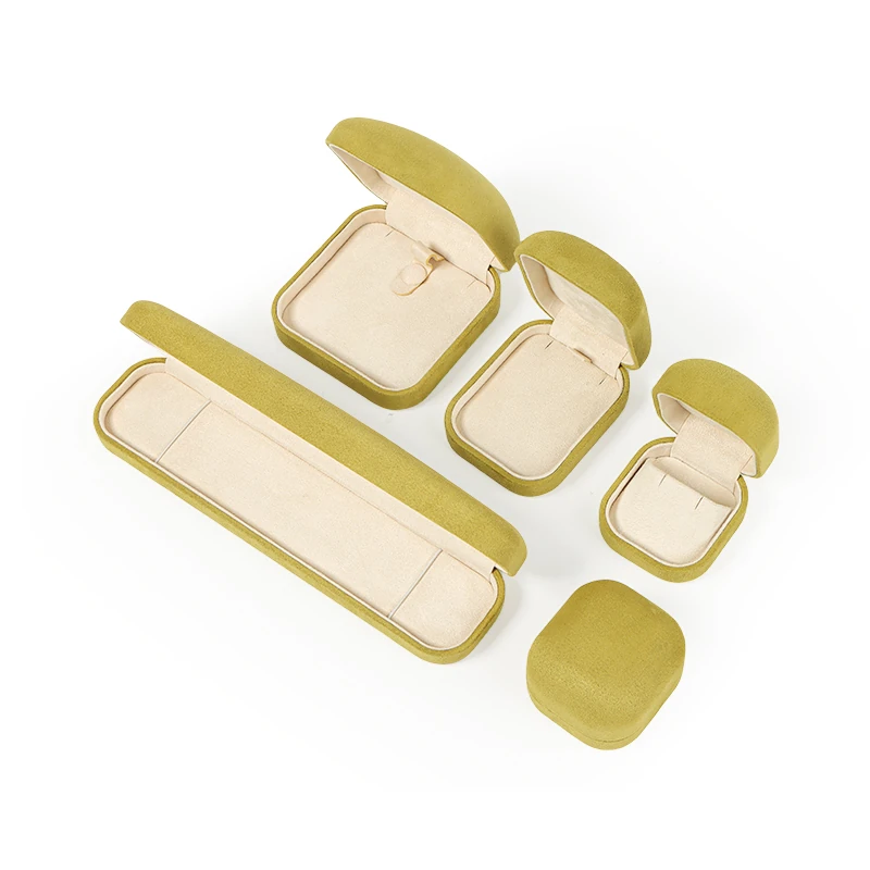 Dome-Style Premium Suede Jewelry Box Series - Image 5